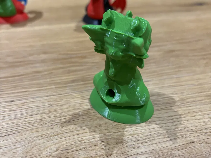 Mô hình đầu rồng nhỏ đa màu sắc - Image 10