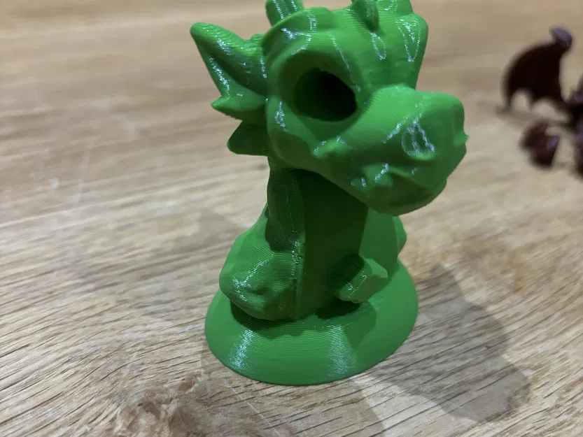 Mô hình đầu rồng nhỏ đa màu sắc - Image 13