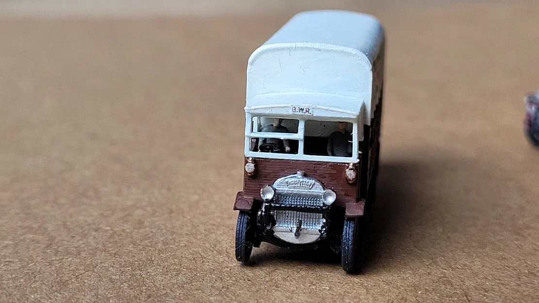 Xe tải vận chuyển gia súc Thornycroft JJ kiểu đôi tầng - Image 5