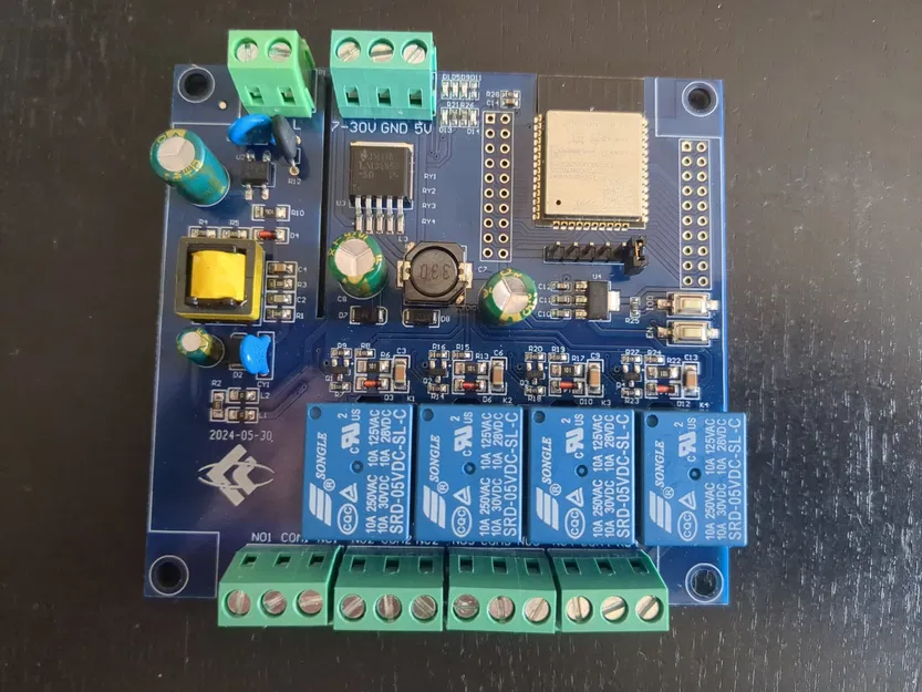 Vỏ hộp cho board relay ESP32 4 kênh - Image 4