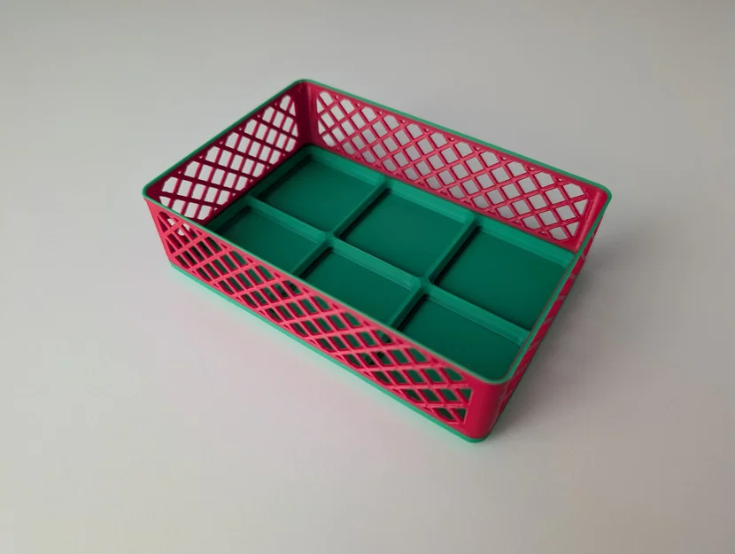 Giỏ chứa đồ gridfinity xếp chồng được với tay cầm và nam ... - Image 3