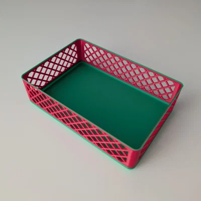 Giỏ chứa đồ gridfinity xếp chồng được với tay cầm và nam ...