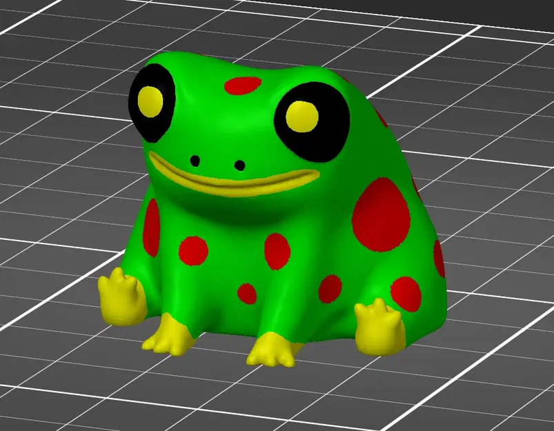 Ếch cây độc màu sắc Fred trong nghệ thuật điêu khắc - Image 1