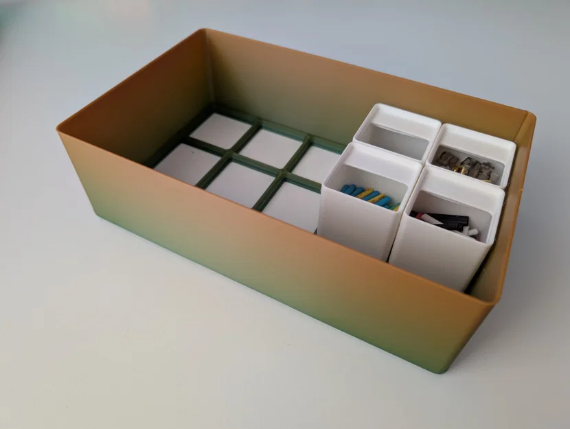 Giỏ chứa đồ gridfinity xếp chồng được với tay cầm và nam ... - Image 6