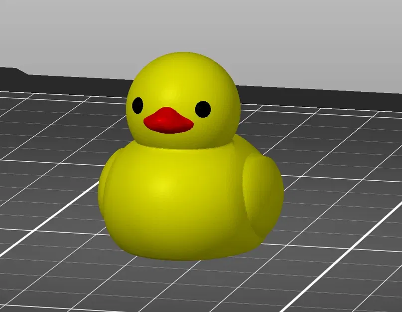 Vịt nhựa nổi nhiều màu sắc với mắt và mỏ phân loại màu - Image 1