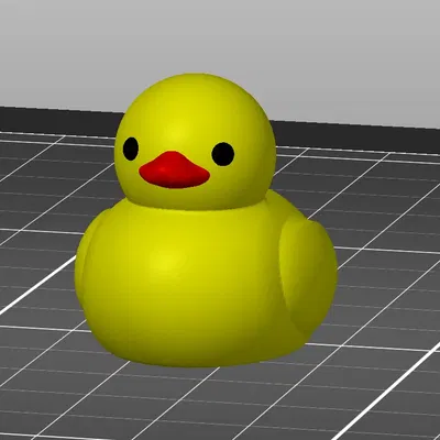 Vịt nhựa nổi nhiều màu sắc với mắt và mỏ phân loại màu