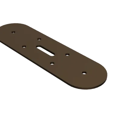 Mẫu khuôn cho lưỡi thắt lưng và lỗ khóa bằng da