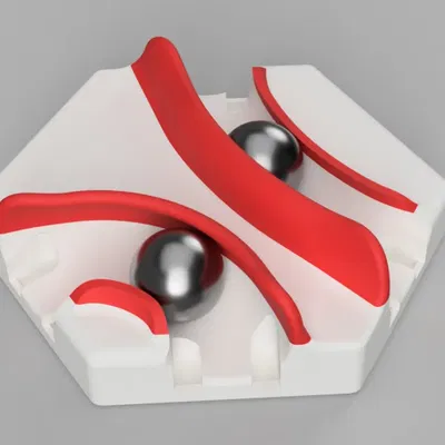 Đường cong tốc độ cao (tương thích Gravitrax)