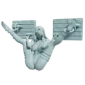 Mô hình figura BDSM 01 với thiết kế treo tường - Thumbnail 5