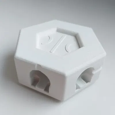 Đường hầm với hai làn cong sắc nét cho hệ thống Gravitrax