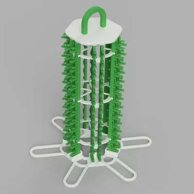 Tháp tổ chức Gravitrax cho các viên gạch tiêu chuẩn