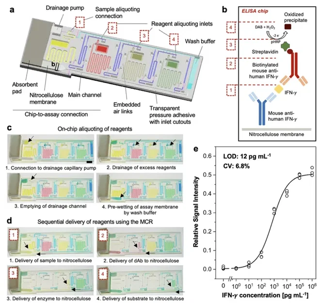Chip ELISA vi lưu cho phân tích sinh học - Image 1