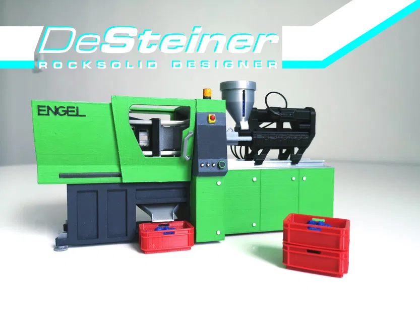 Mô hình máy ép nhựa ENGEL e-mac 170-50 tỷ lệ 1:20 - Image 1