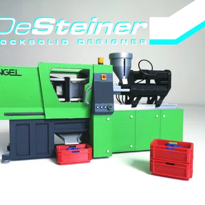 Mô hình máy ép nhựa ENGEL e-mac 170-50 tỷ lệ 1:20