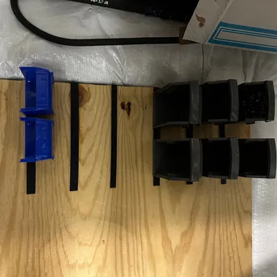 Giá treo hộp akro-mils dài 315mm cho tổ chức đồ dùng