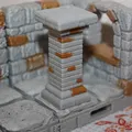 Cột trò chơi DND hình vuông không cần hỗ trợ cho in FDM - Thumbnail 1