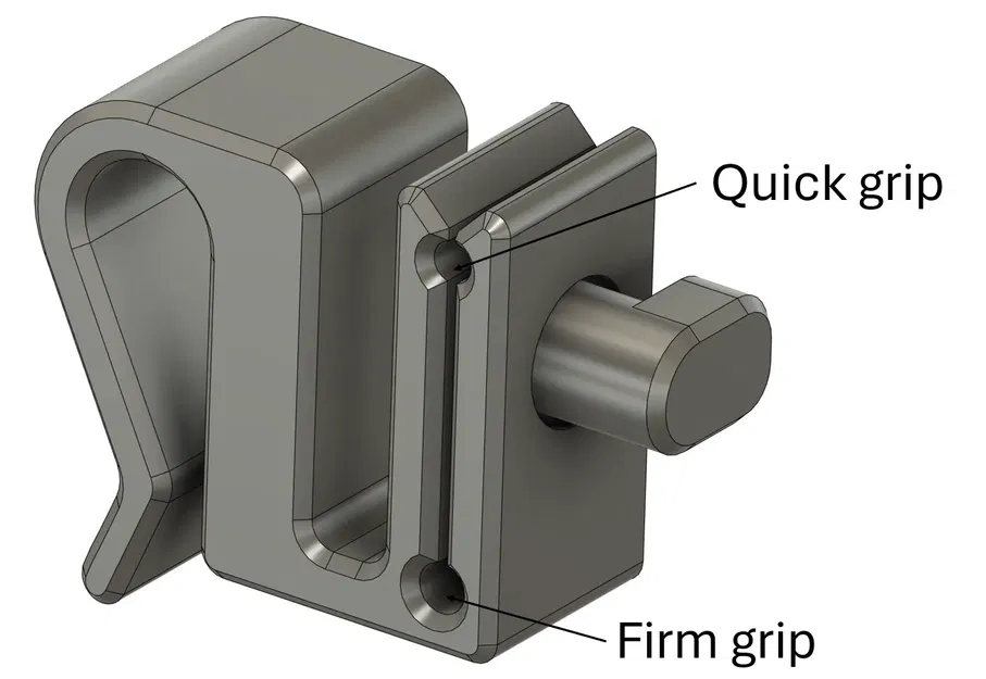 Kẹp giữ filament nhanh chóng và đa năng ba chiều - Image 2