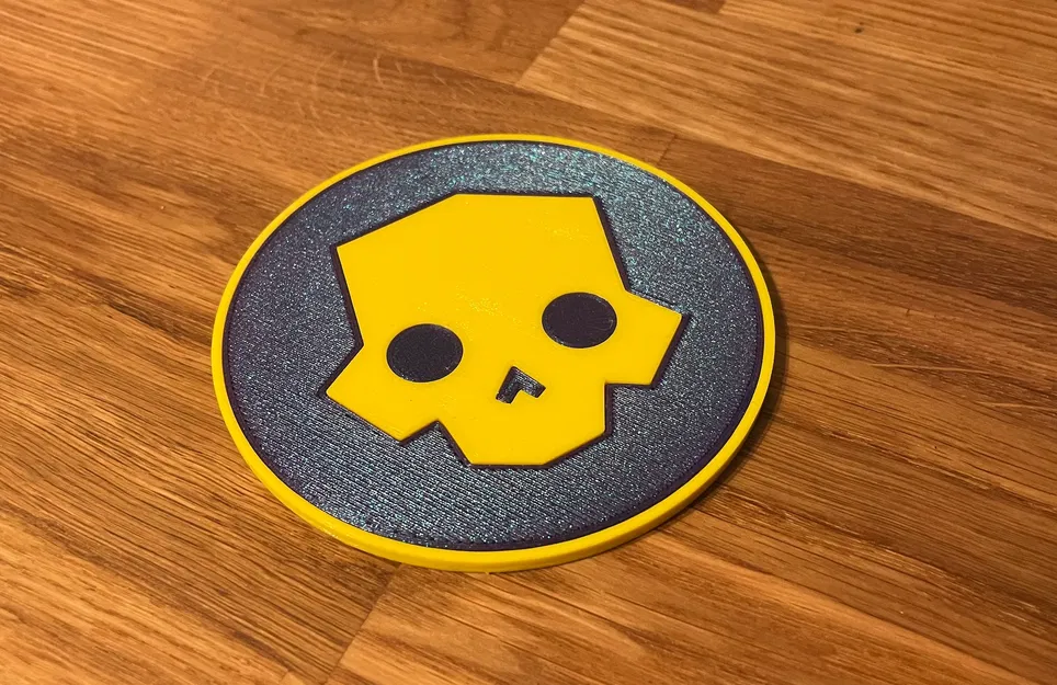 Đế lót ly Skull của Helldivers II (Nhiều phần) - Image 4