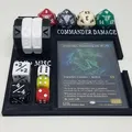 Khay chơi EDH Commander hỗ trợ d20, d6 và bộ đếm sinh mạng - Thumbnail 2
