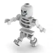 Tượng người xương Lego với nhiều lựa chọn khác nhau
