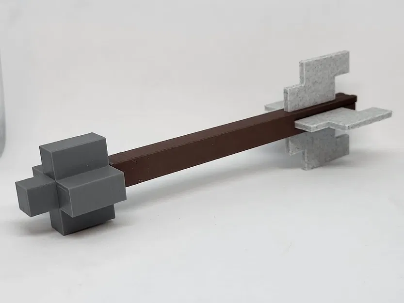 Mũi tên Minecraft với đầu từ tính tùy chọn - Image 2