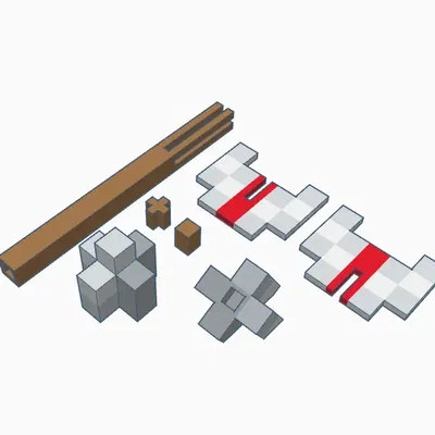 Mũi tên Minecraft với đầu từ tính tùy chọn