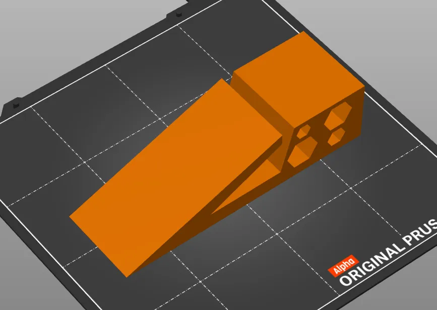 Đế chặn cửa hình lục giác in sẵn tại chỗ - Image 1