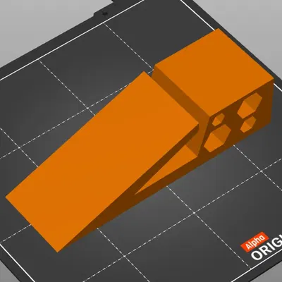 Đế chặn cửa hình lục giác in sẵn tại chỗ