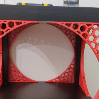 Giá đỡ góc hình lục giác 200x200mm