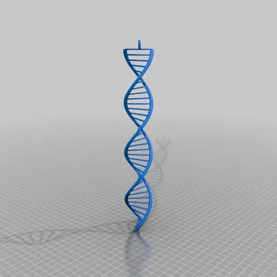 Mô hình DNA Helix 3D nghệ thuật cho thiết kế nội thất