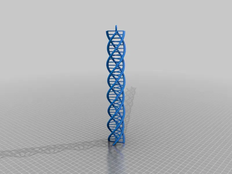 Mô hình DNA Helix 3D nghệ thuật cho thiết kế nội thất - Image 3