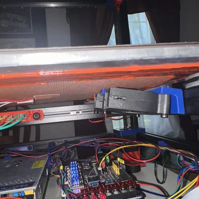 Giá đỡ quạt giường nghiêng cho Voron Trident với giá đỡ giường Kinematic