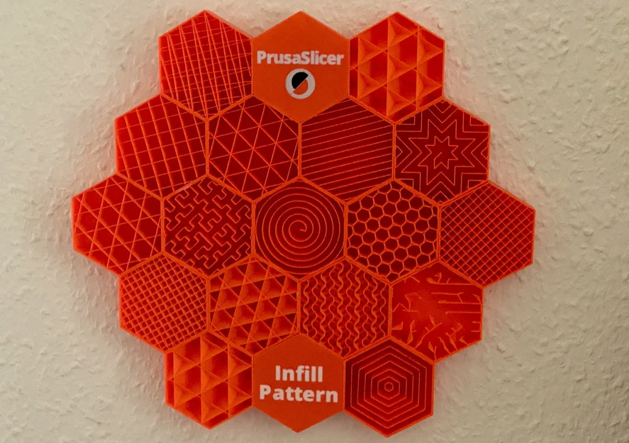 Nghệ thuật tường hình lục giác Infill - cho mọi Slicer - Image 1