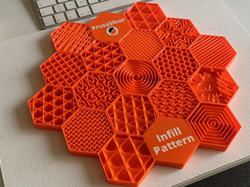Nghệ thuật tường hình lục giác Infill - cho mọi Slicer - Image 2