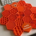 Nghệ thuật tường hình lục giác Infill - cho mọi Slicer - Thumbnail 2