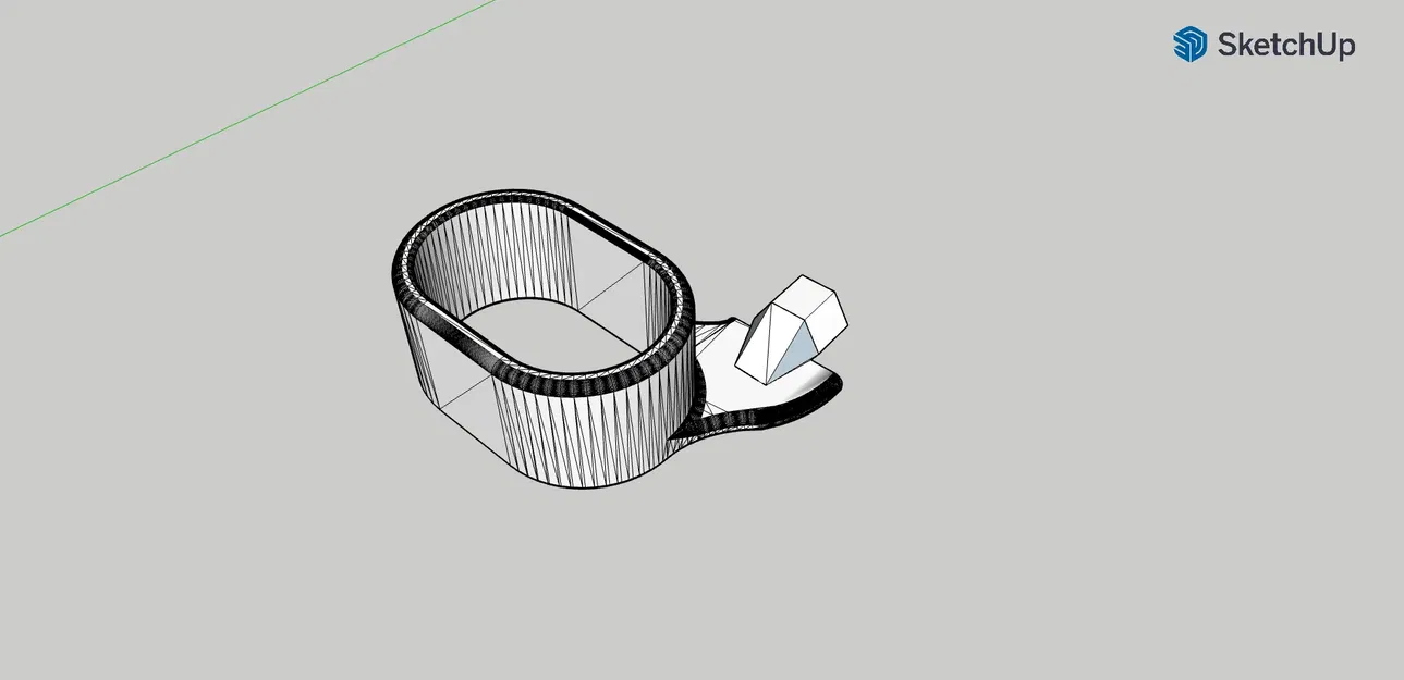 Giá đỡ đồng hồ treo tường đơn giản - Image 1