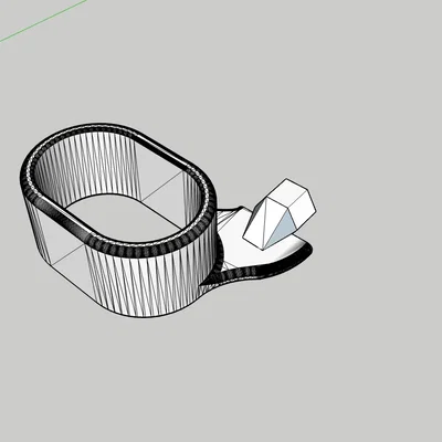Giá đỡ đồng hồ treo tường đơn giản