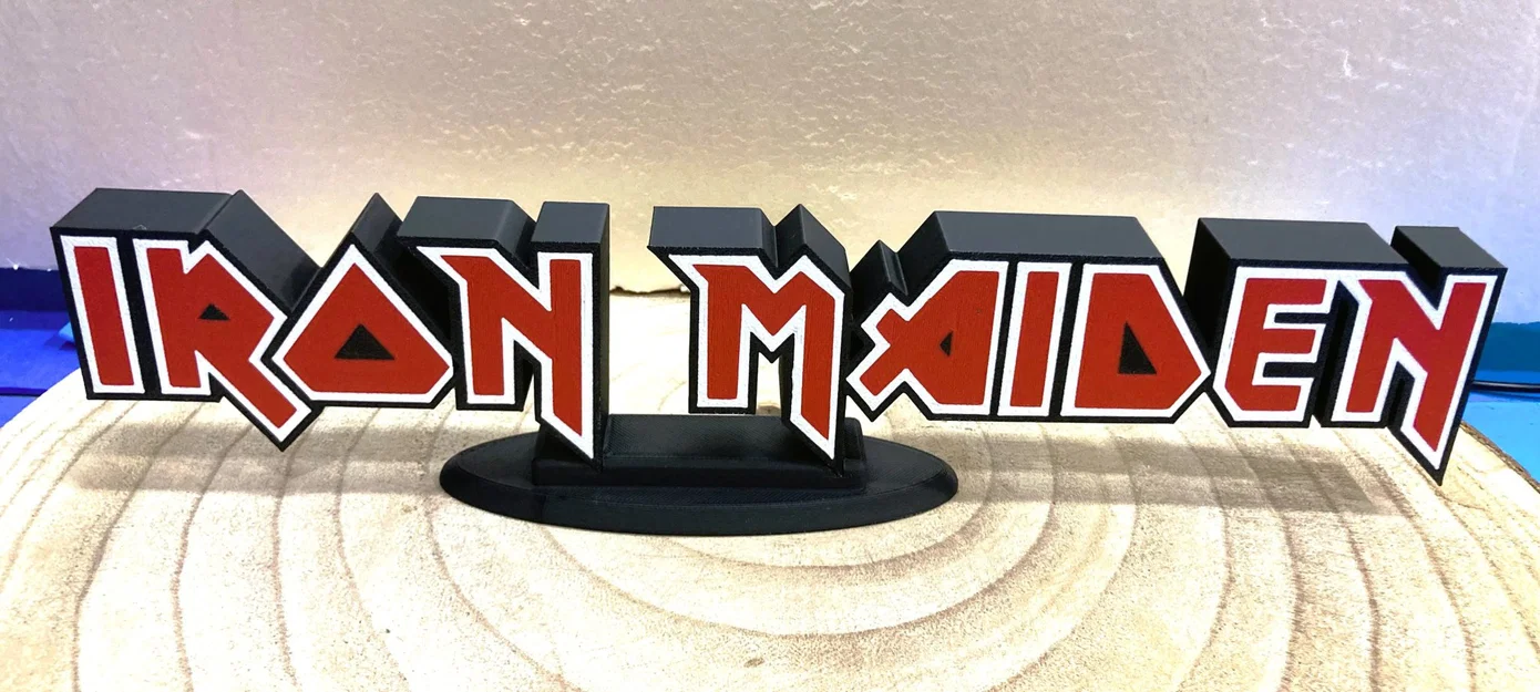 Biểu tượng logo Iron Maiden đa sắc màu cho tín đồ nhạc rock - Image 3
