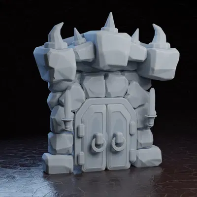 Giá đỡ cửa Bowser trong trò chơi Super Mario