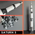 Mô hình tên lửa Saturn V tỉ lệ 1:200 chi tiết - Thumbnail 1