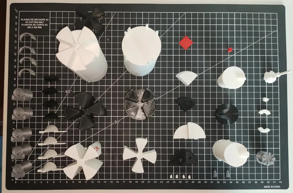 Mô hình tên lửa Saturn V tỉ lệ 1:200 chi tiết - Image 2