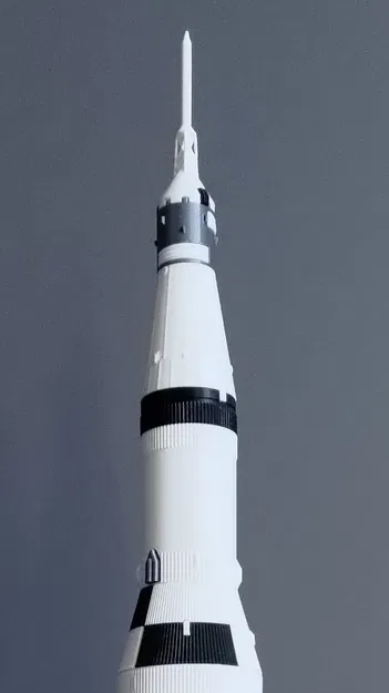 Mô hình tên lửa Saturn V tỉ lệ 1:200 chi tiết - Image 5