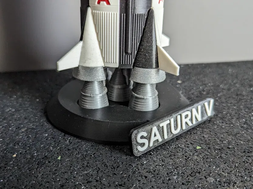 Mô hình tên lửa Saturn V tỉ lệ 1:200 chi tiết - Image 8