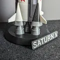 Mô hình tên lửa Saturn V tỉ lệ 1:200 chi tiết - Thumbnail 8