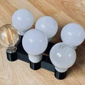 Giá đỡ bóng đèn E14 E27 cho máy in 3D - Thumbnail 1