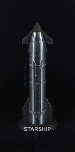Mô hình Starship V2 tỉ lệ 1:200 chi tiết cao - Image 2