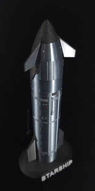 Mô hình Starship V2 tỉ lệ 1:200 chi tiết cao - Image 4