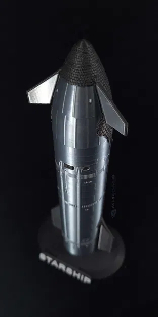 Mô hình Starship V2 tỉ lệ 1:200 chi tiết cao - Image 5