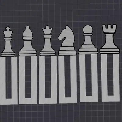 Bộ đánh dấu sách hình gấu trúc in 3D dễ thương