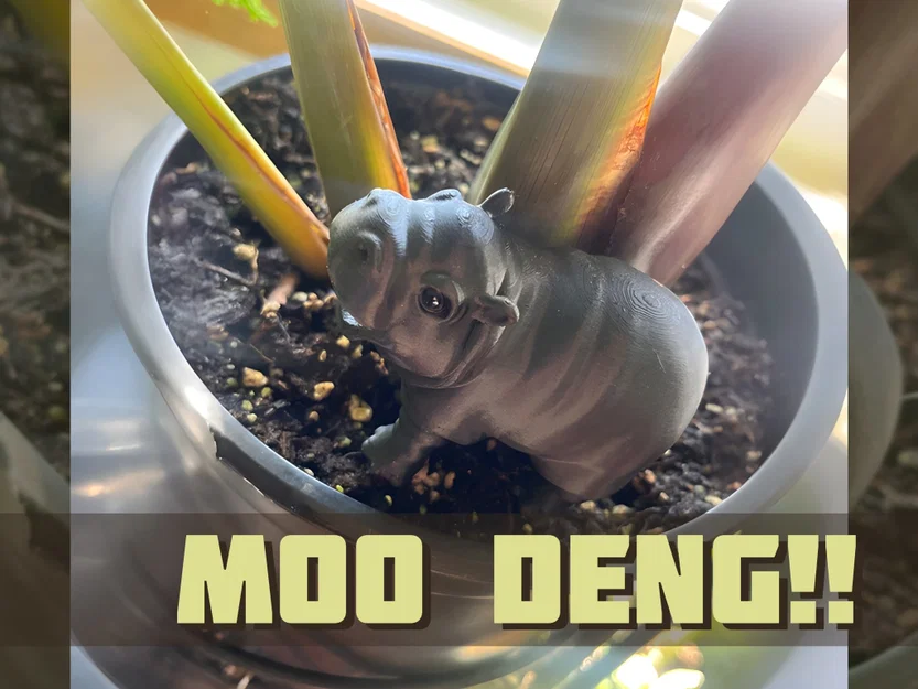 Figurine Moo Deng tuyệt đẹp, đáng yêu và độc đáo - Image 1